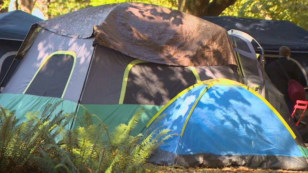Homeless Camps Growing In Seattle