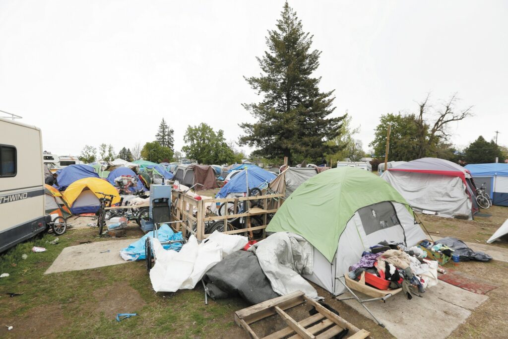 There’s more than one way to clear a homeless encampment