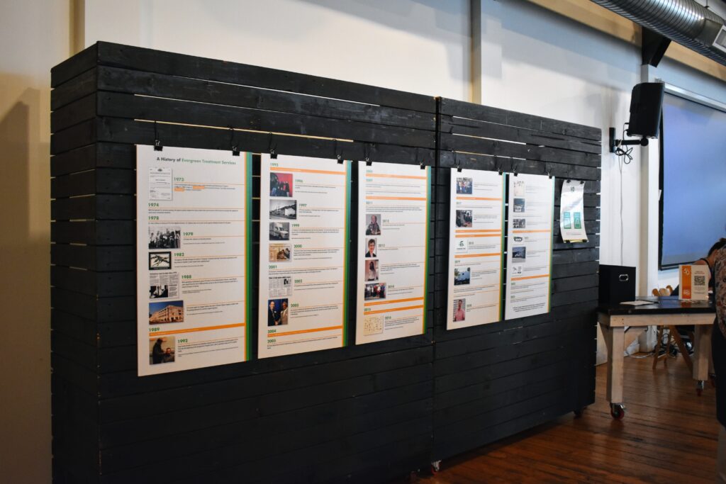We unveiled the first draft of the ETS timeline.